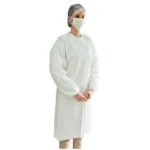 Avental Descartável Laminado Manga Longa Látex 50gr Cristal