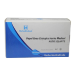 Papel Grau Cirúrgico Auto Selante 90cm x 16cm com 200 Harbo Medical